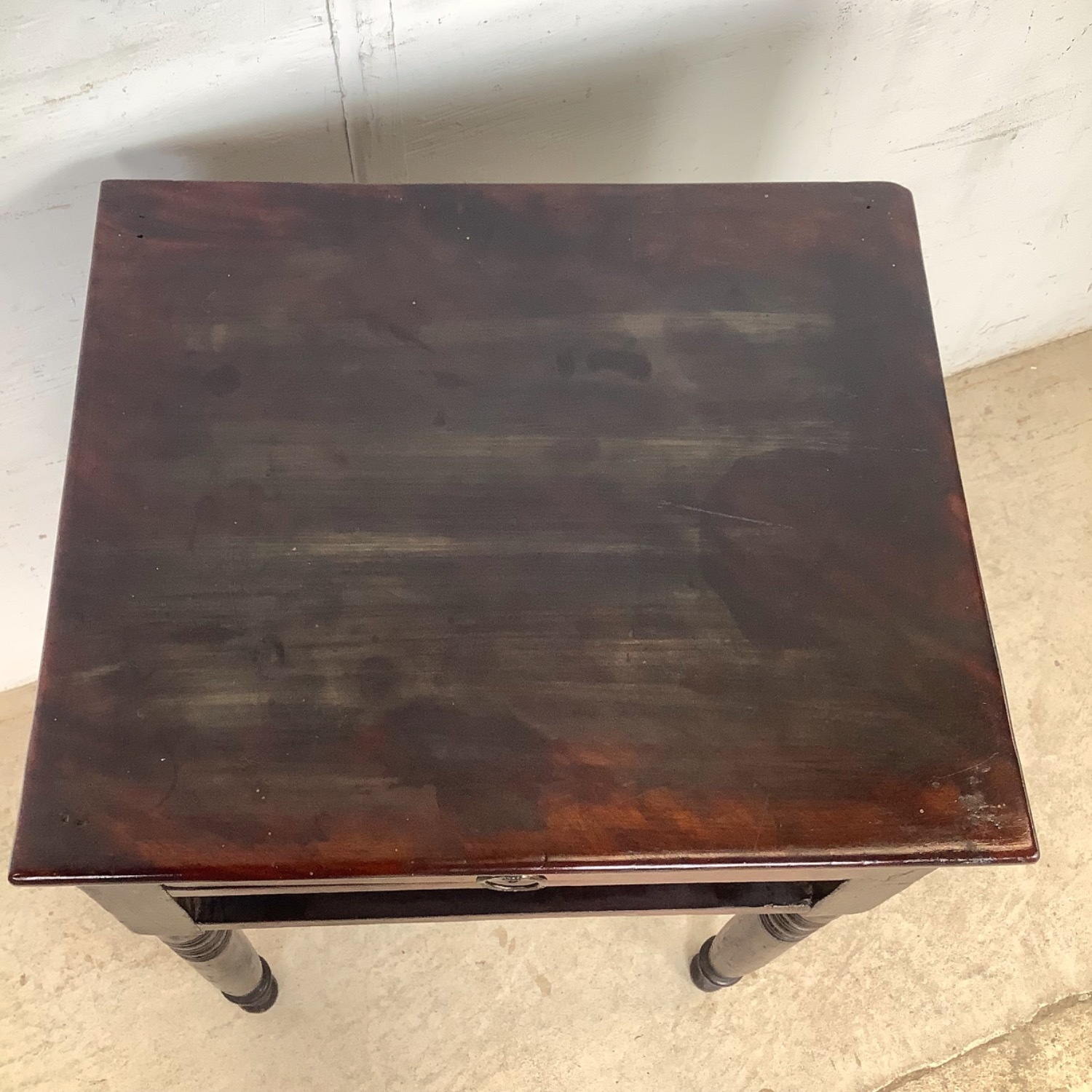 Antique American Federal Stand | Two Drawers - image-4