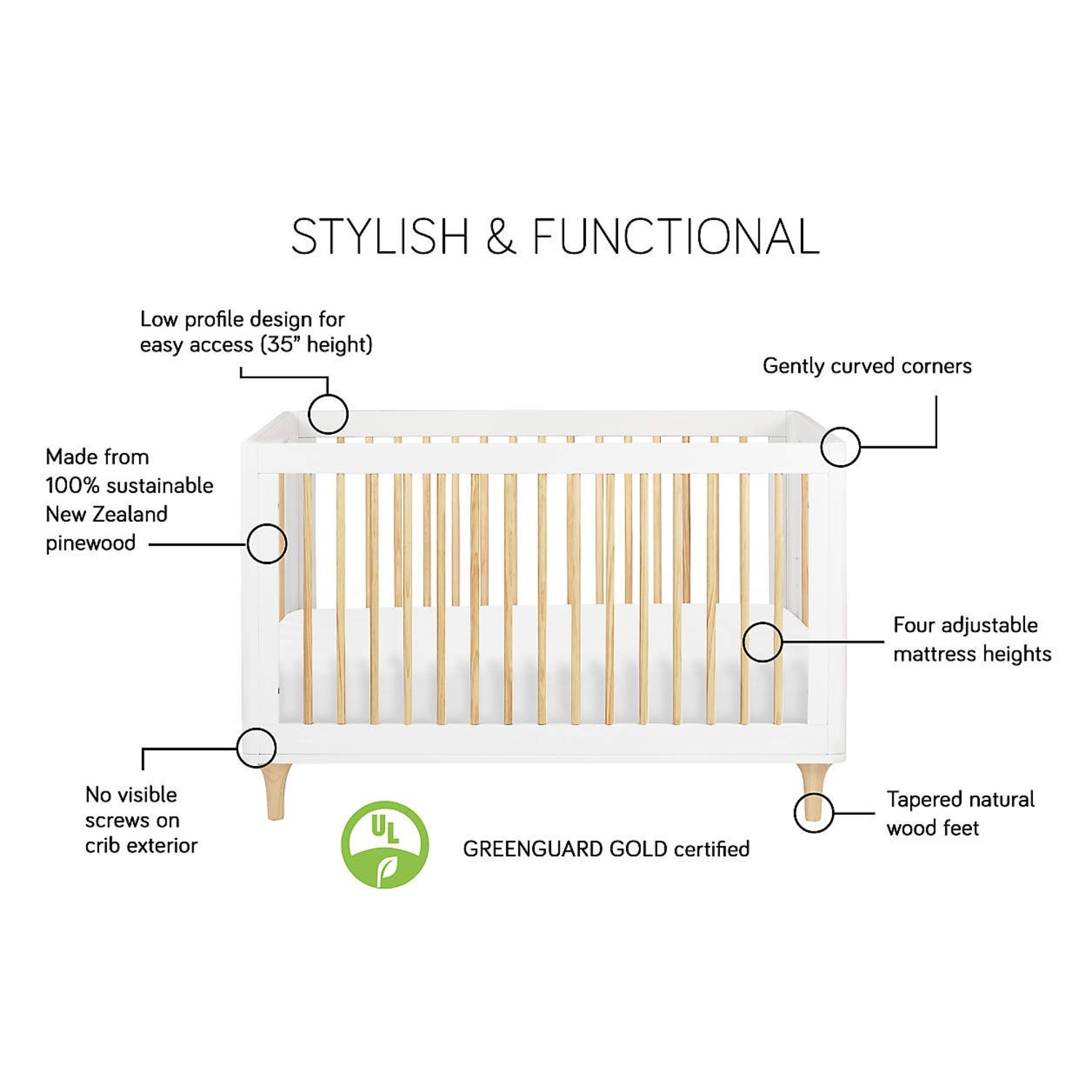 Babyletto 3-in-1 Convertible Crib - image-8