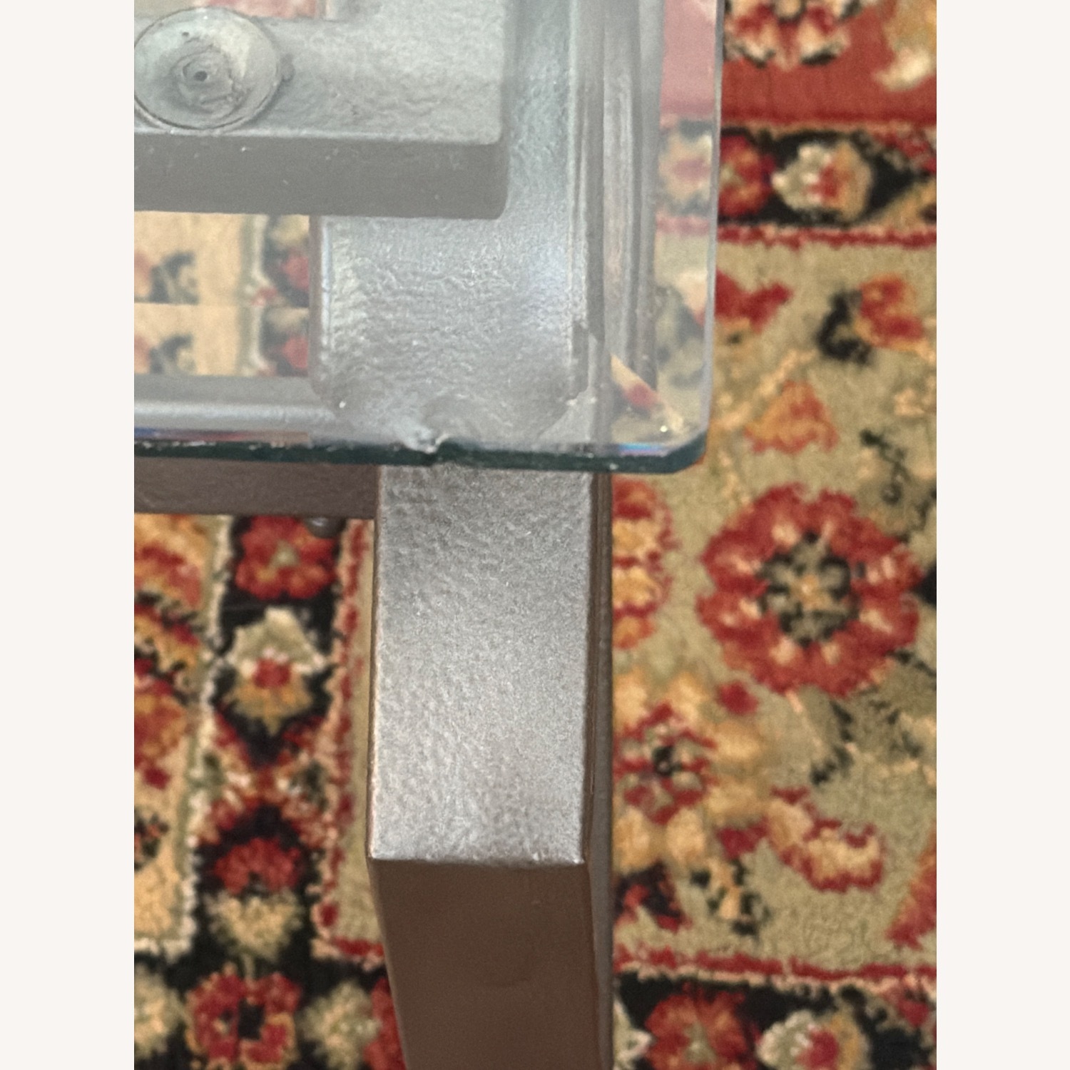 Vintage/Antique Finds Metal/Glass Coffee Table - image-5