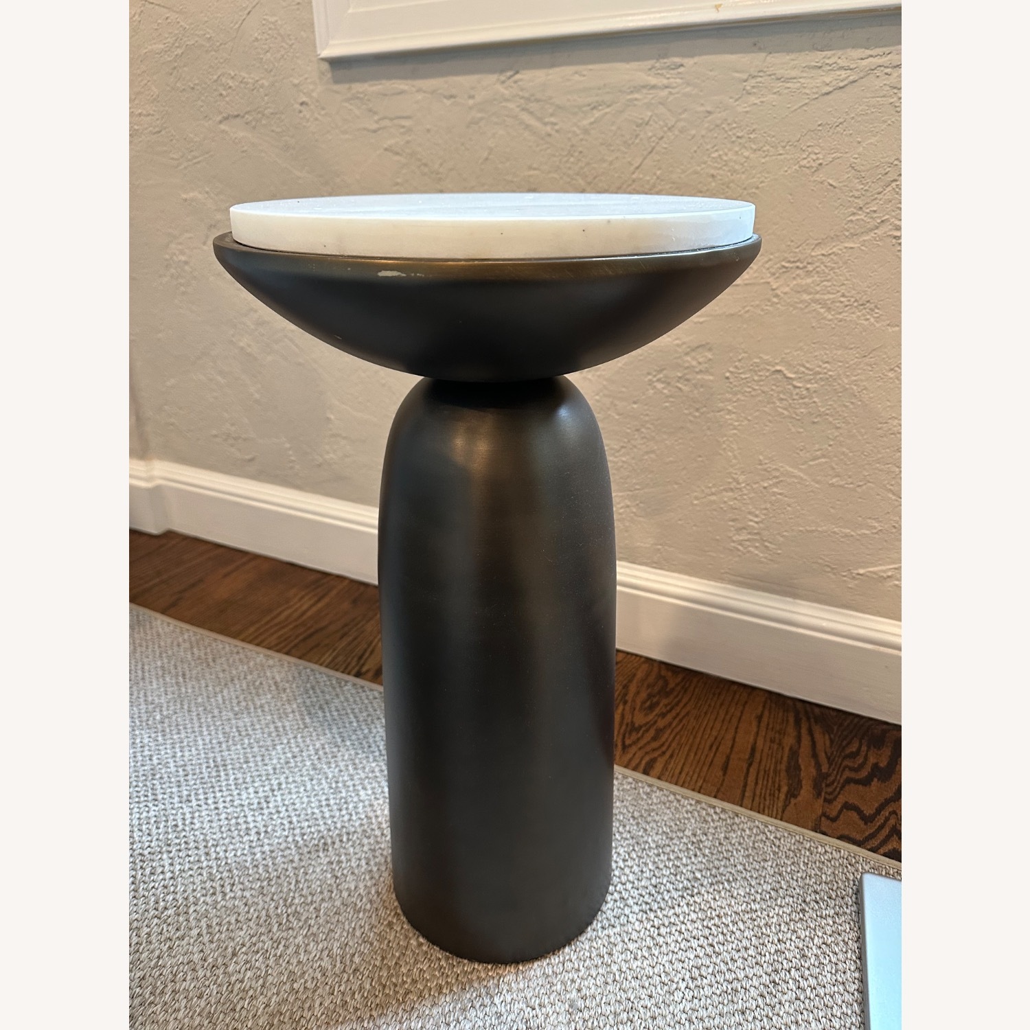 West Elm Olina Marble Side Table - image-4