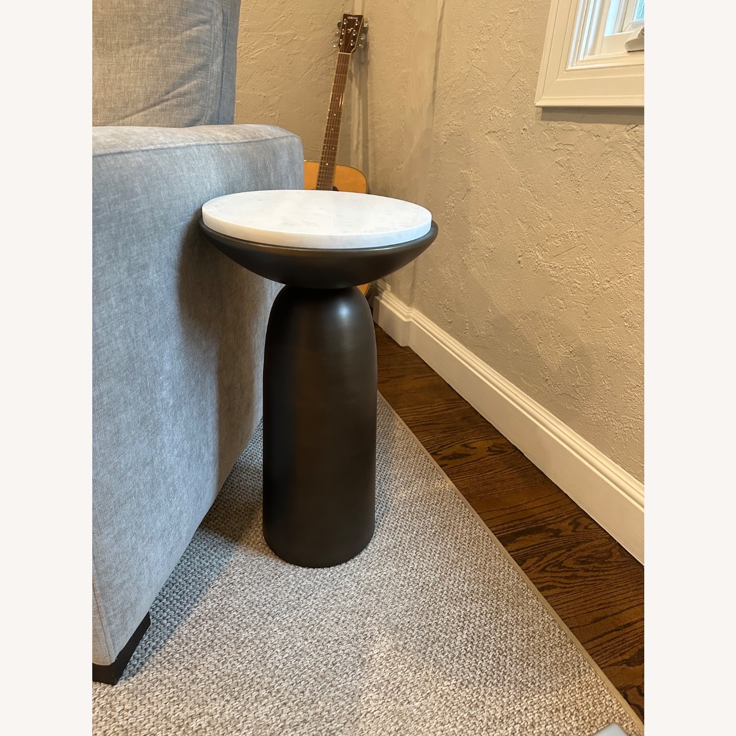 West Elm Olina Marble Side Table - image-5