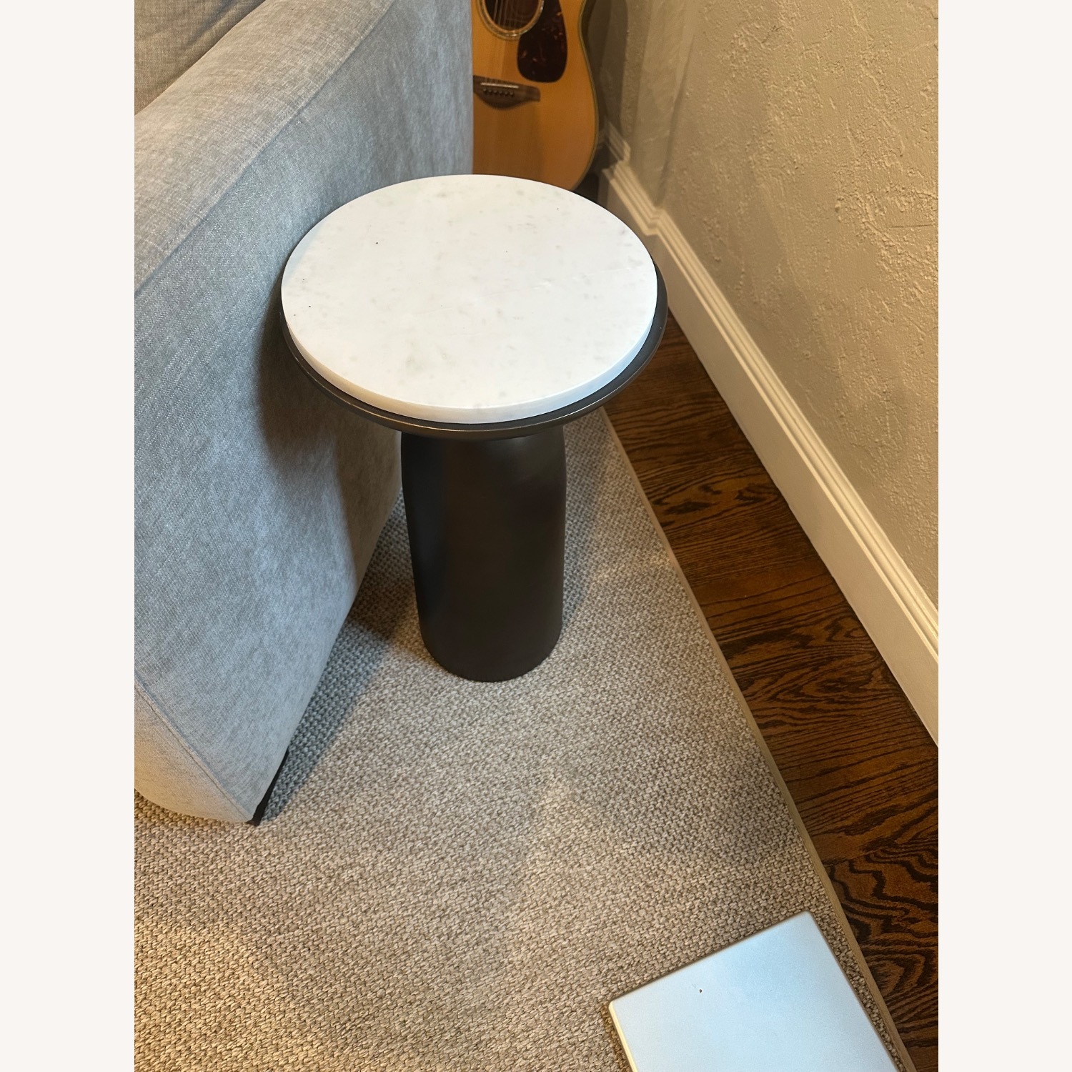 West Elm Olina Marble Side Table - image-3