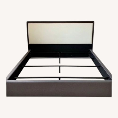 Used Rove Concepts Light Gray Velvet King Bed for sale on AptDeco