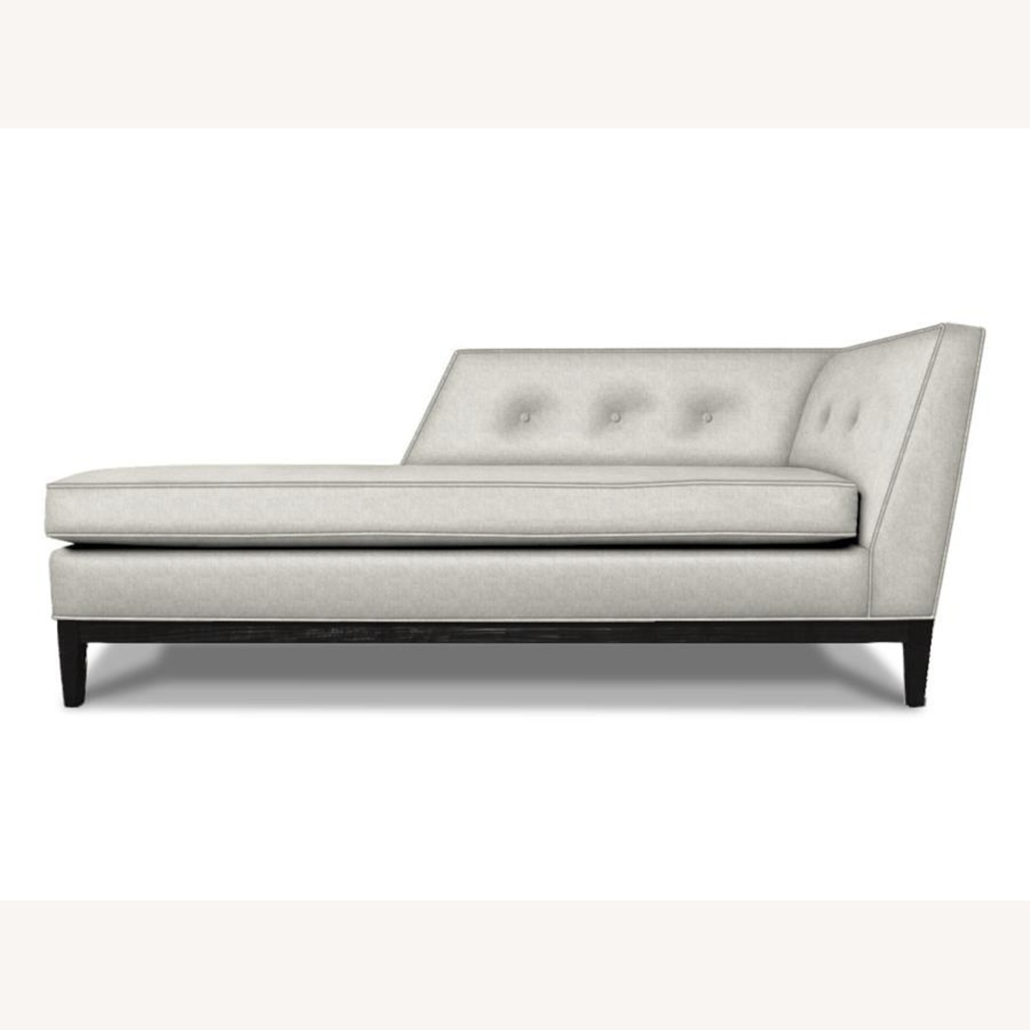 Jonathan Adler Danner Natural Fabric Chaise Lounge - image-4