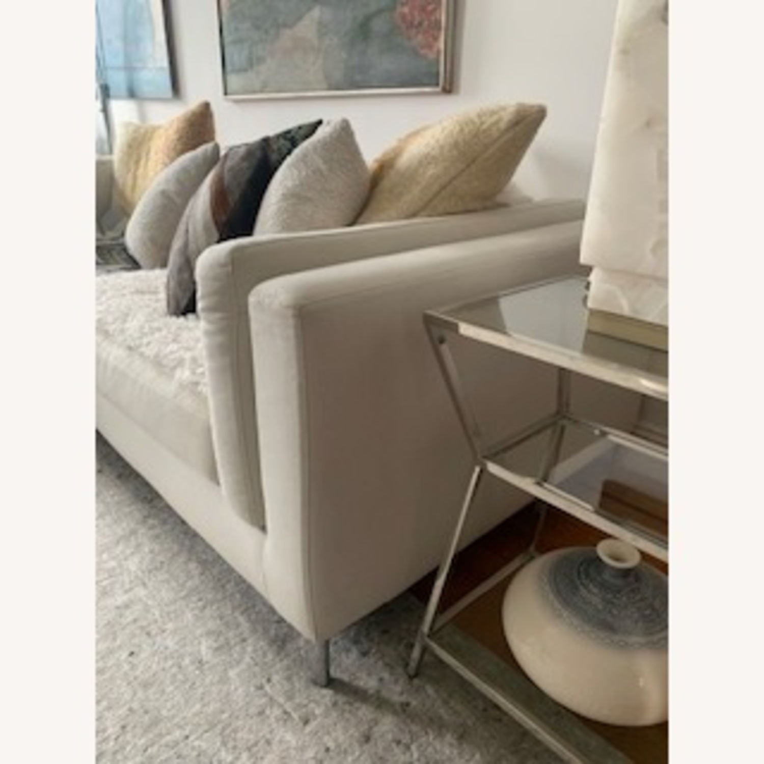 Rove Concepts White 3+ Seater Sofa - image-3