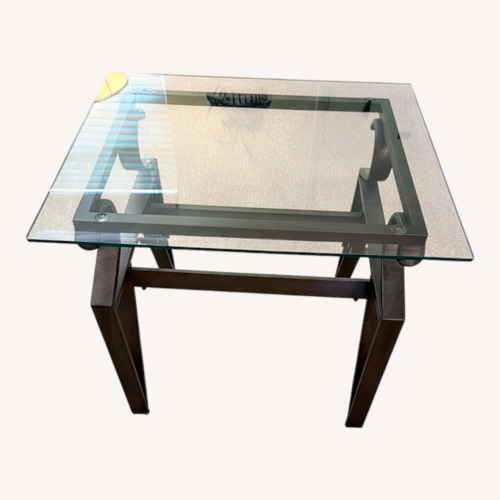 Used Vintage/Antique Finds Metal/Glass Side Tables for sale on AptDeco