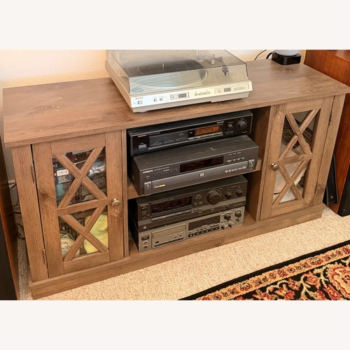 Used Wayfair Wood Media Storage for sale on AptDeco