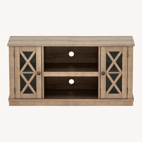 Used Wayfair Wood Media Storage for sale on AptDeco