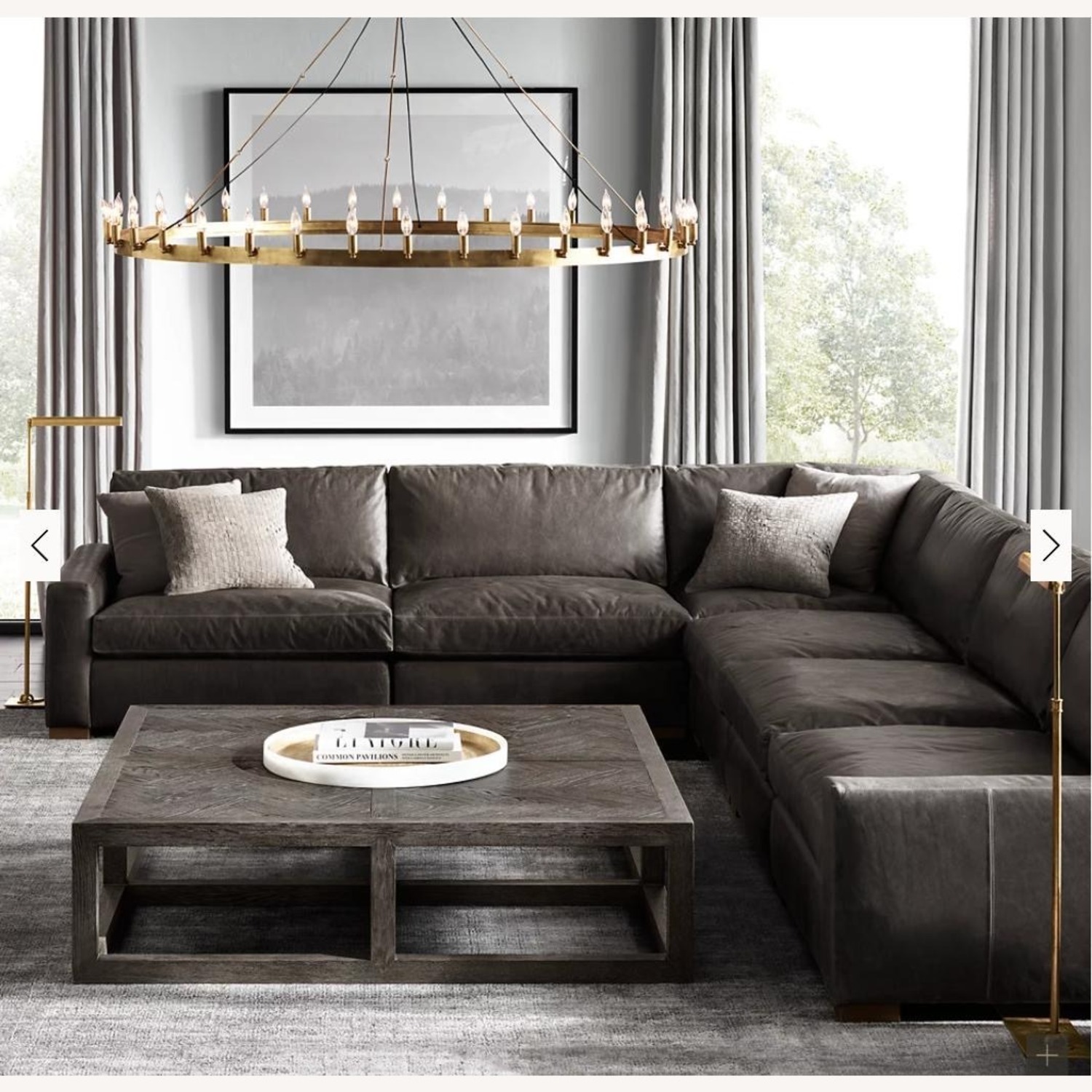 Restoration Hardware Maxwell Sectional - image-3