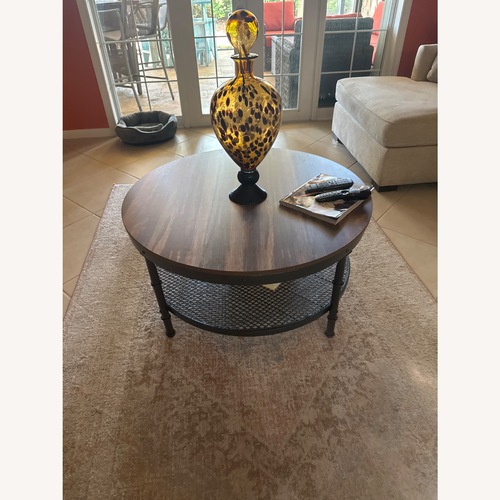 Used Dark Brown Coffee Table for sale on AptDeco