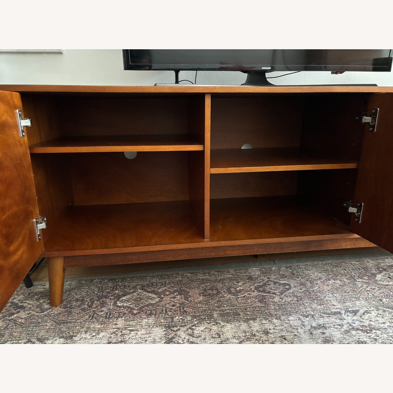 Target Project 62 Mixed Wood Media Console - image-3