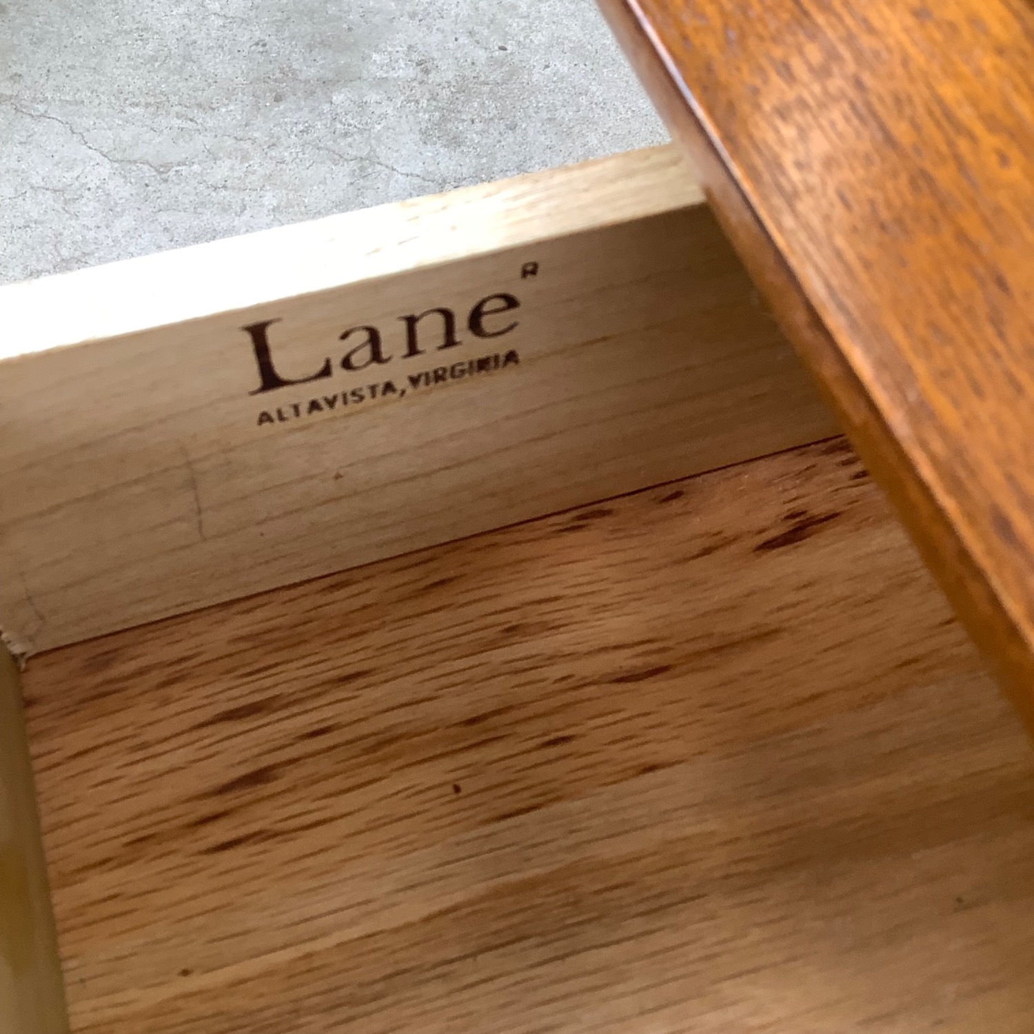  Lane Perception Walnut End Table - image-4