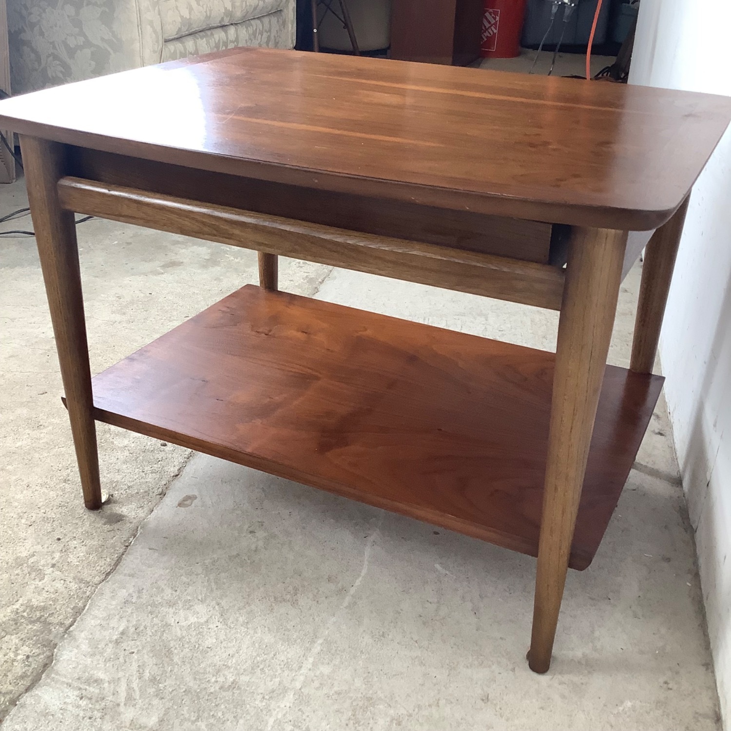  Lane Perception Walnut End Table - image-6