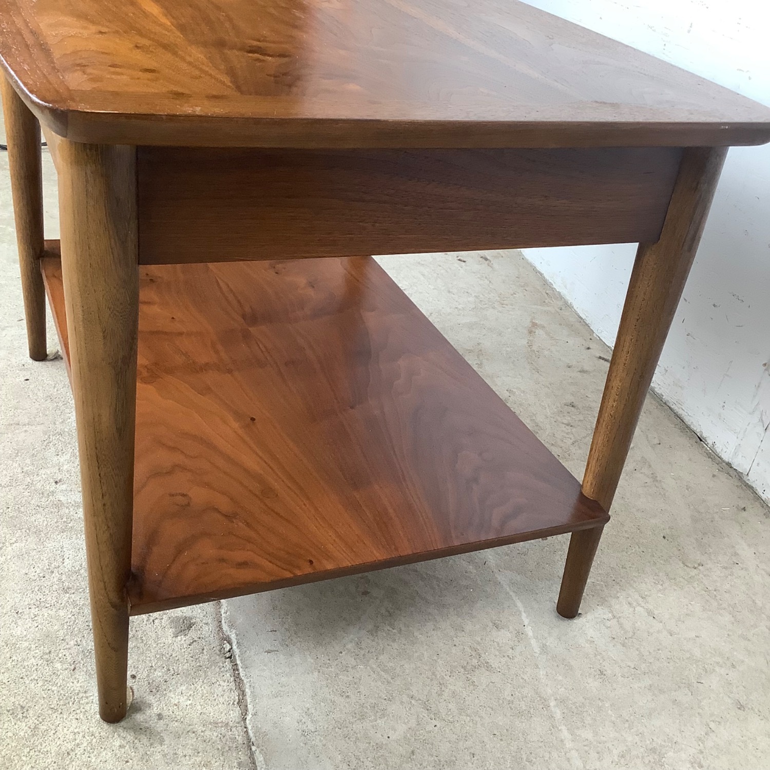  Lane Perception Walnut End Table - image-5