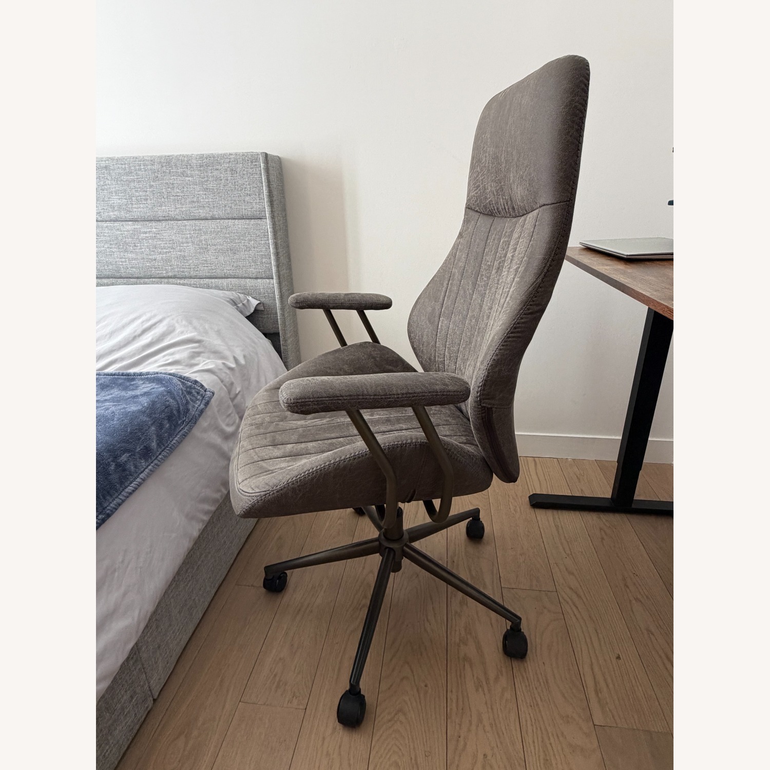 Dark Brown Office Chair - image-2