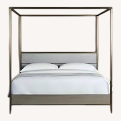 Used Arhaus Malone King Canopy Bed for sale on AptDeco