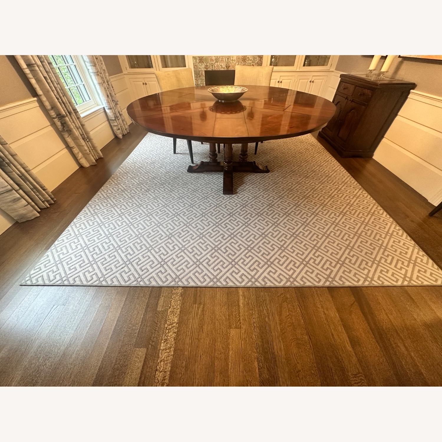 Stanton Carpet Light Gray Wool Blend Area Rug - image-4