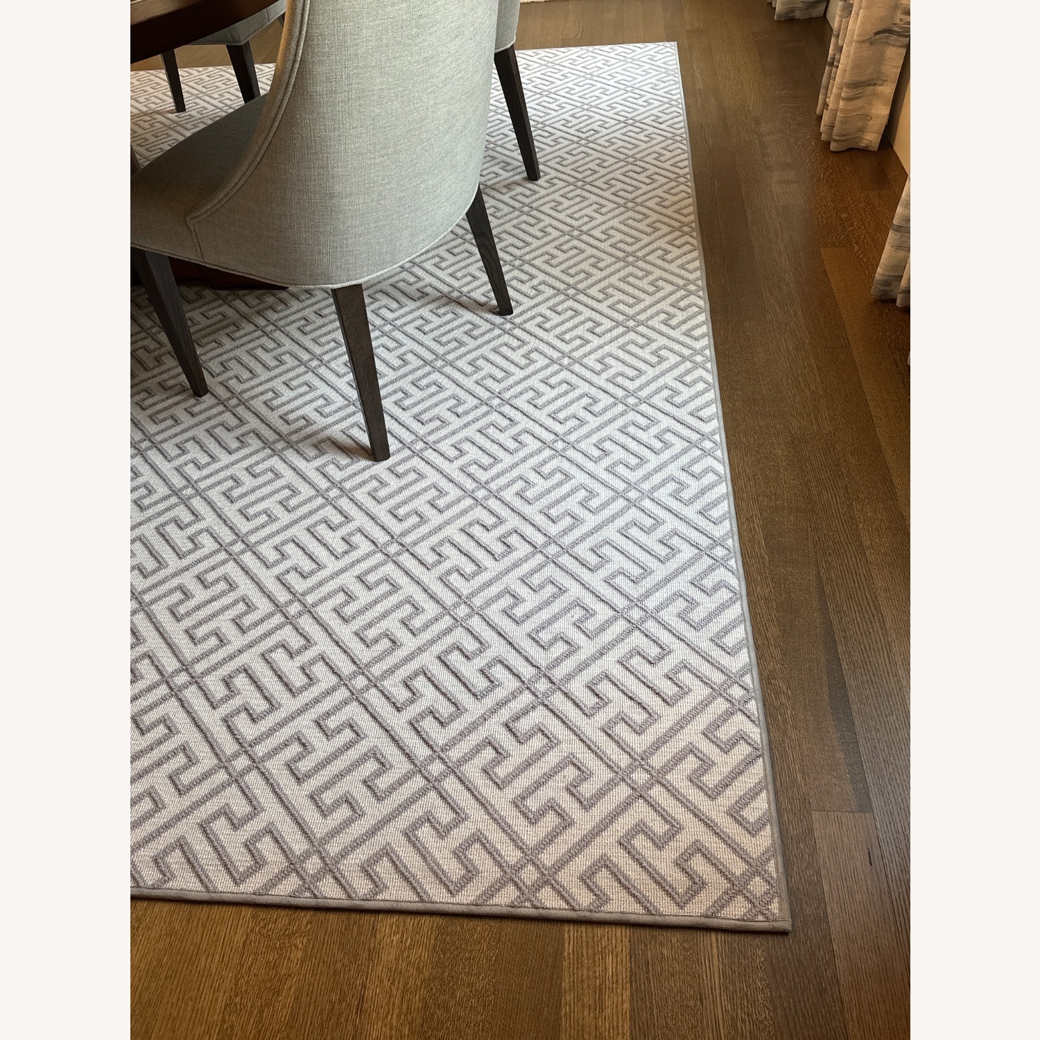 Stanton Carpet Light Gray Wool Blend Area Rug - image-3