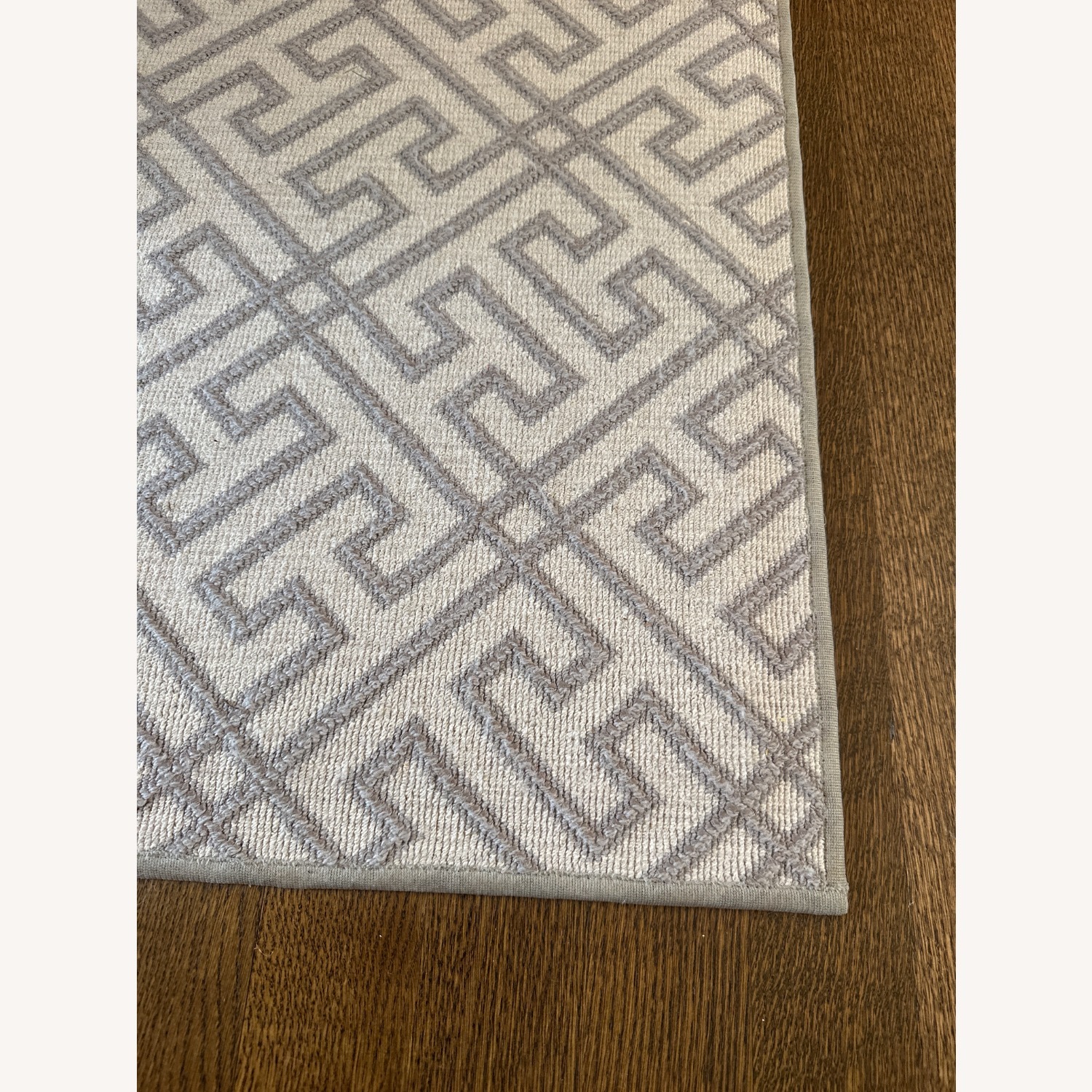 Stanton Carpet Light Gray Wool Blend Area Rug - image-2