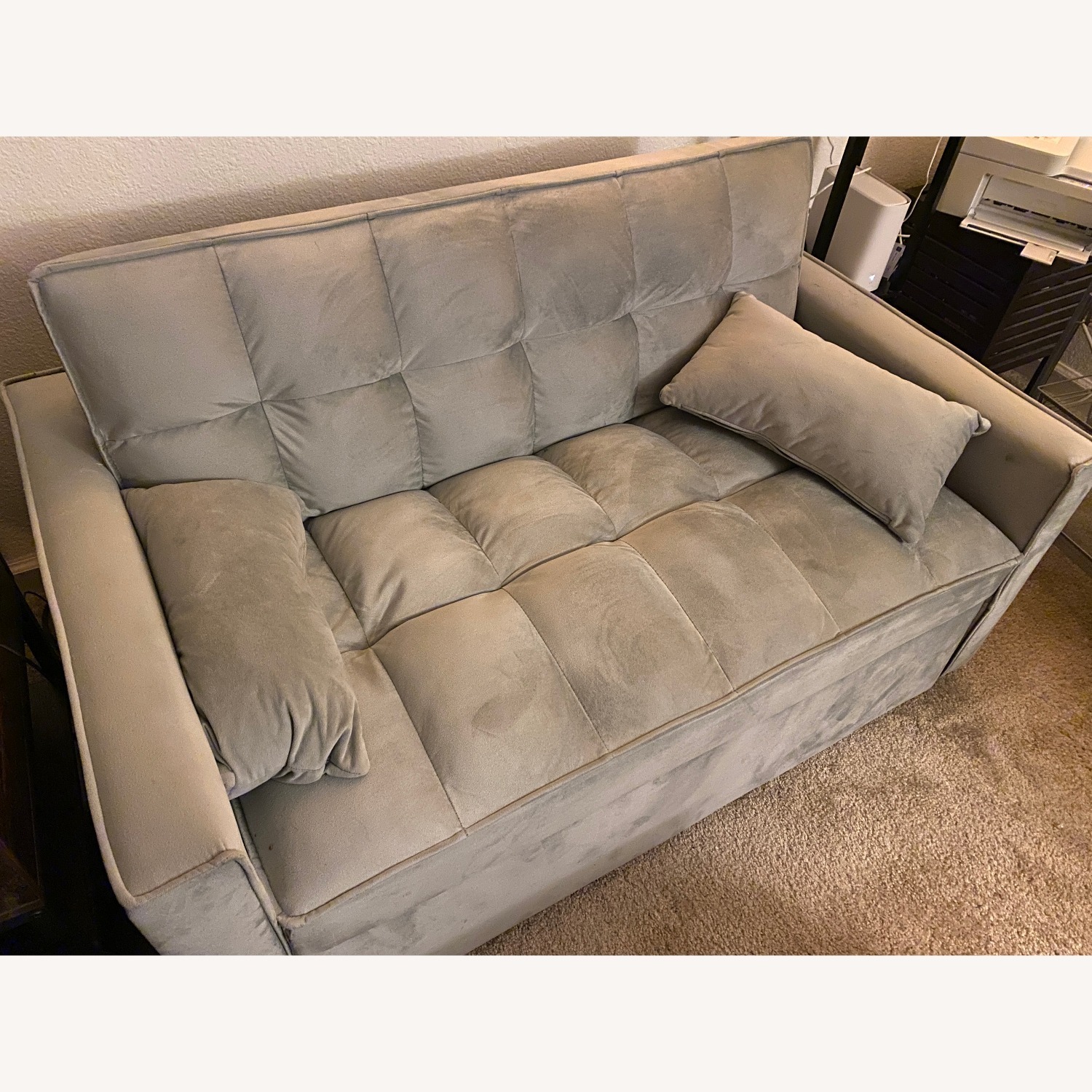 Amazon ERYE 3-in-1 Loveseat Futon Sofa Convertible - image-3