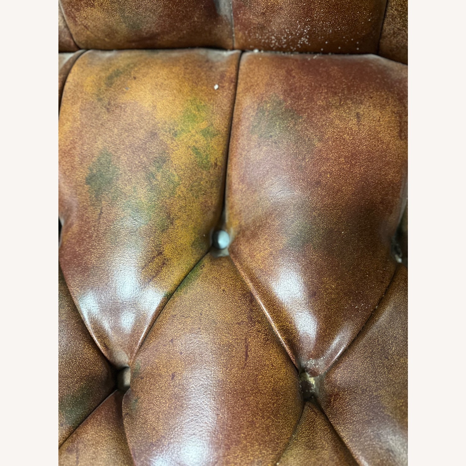 Vintage/Antique Dark Brown 3+ Seater Sofa - image-5