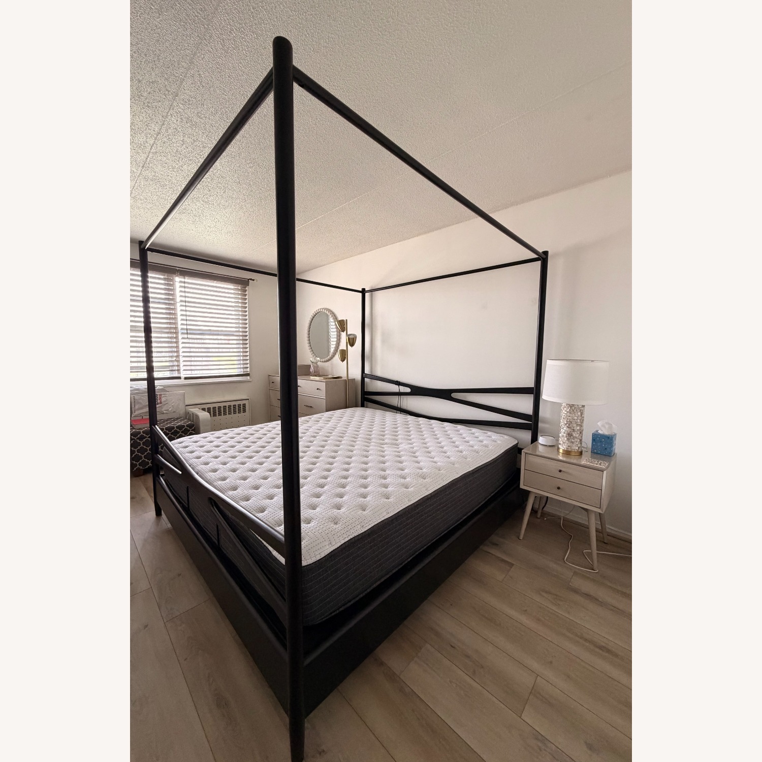 CB2 Oslo Canopy King Size Bed - image-2