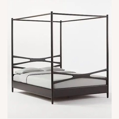 Used CB2 Oslo Canopy King Size Bed for sale on AptDeco