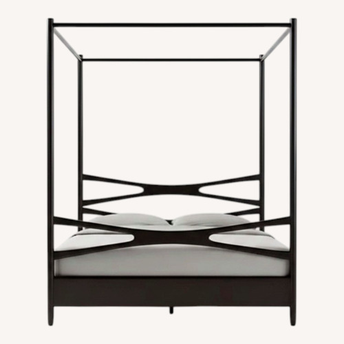 Used CB2 Oslo Canopy King Size Bed for sale on AptDeco