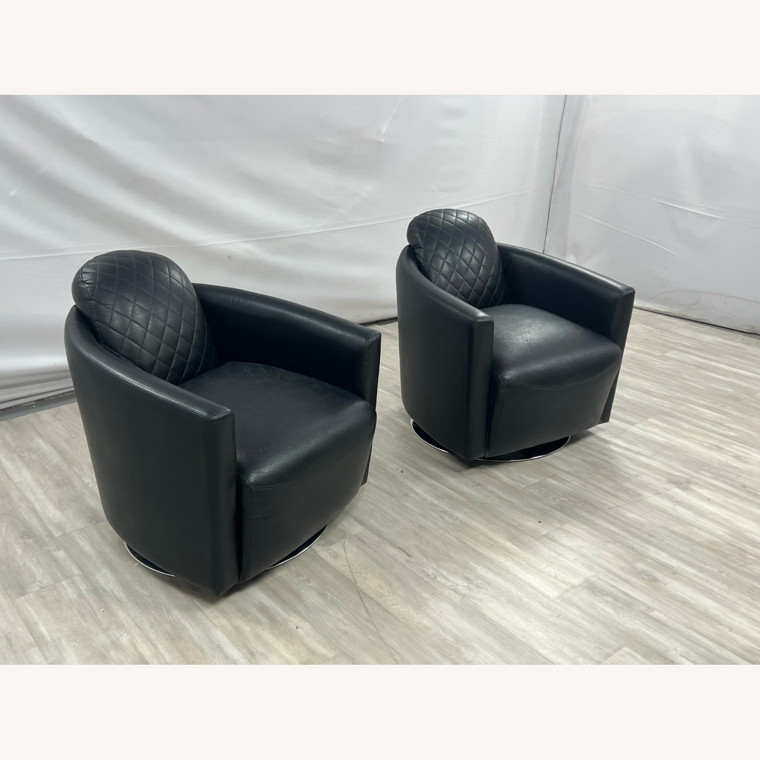 Modern Swivel Rocker Accent Chair - image-4