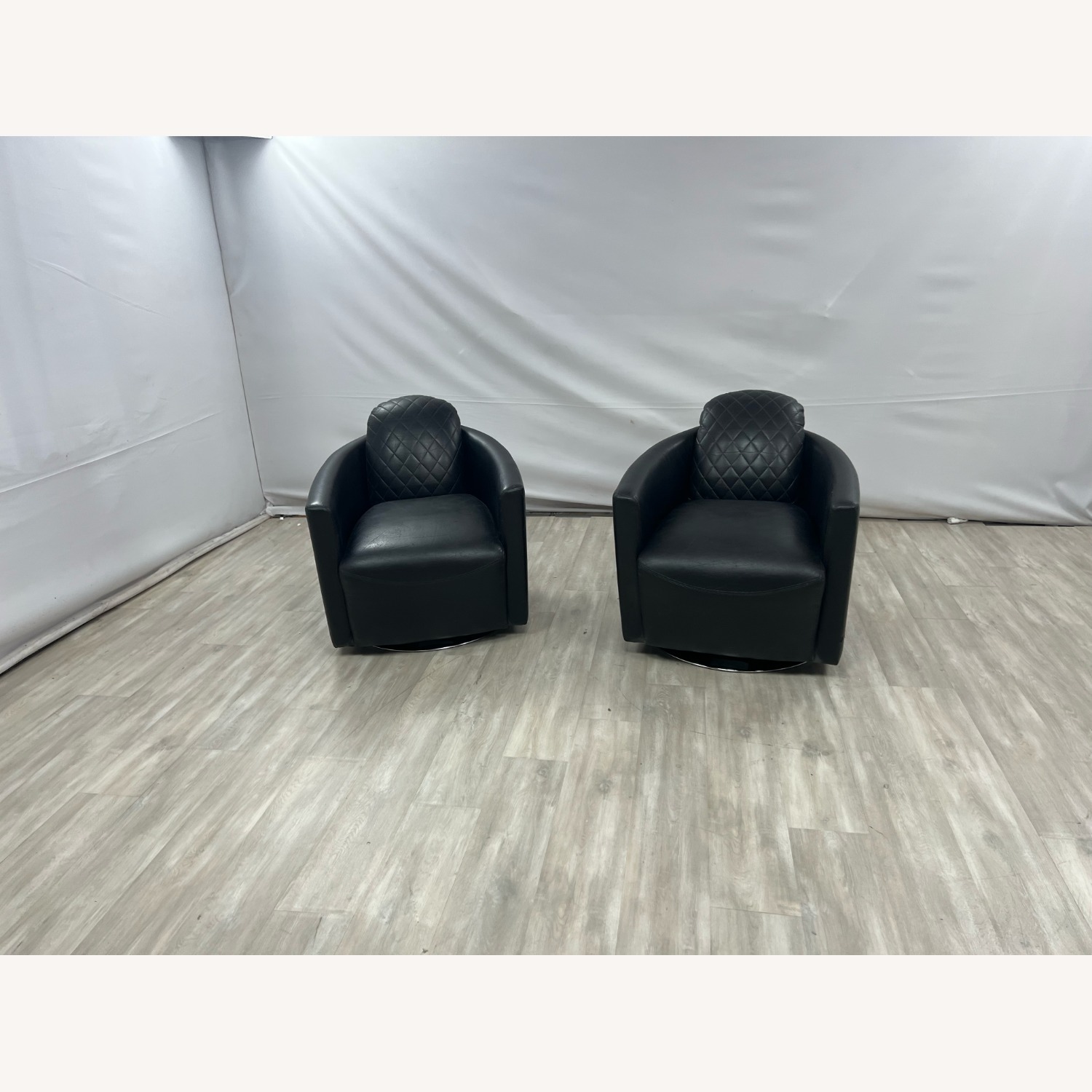 Modern Swivel Rocker Accent Chair - image-2