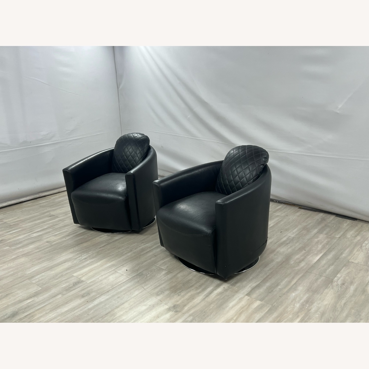 Modern Swivel Rocker Accent Chair - image-3