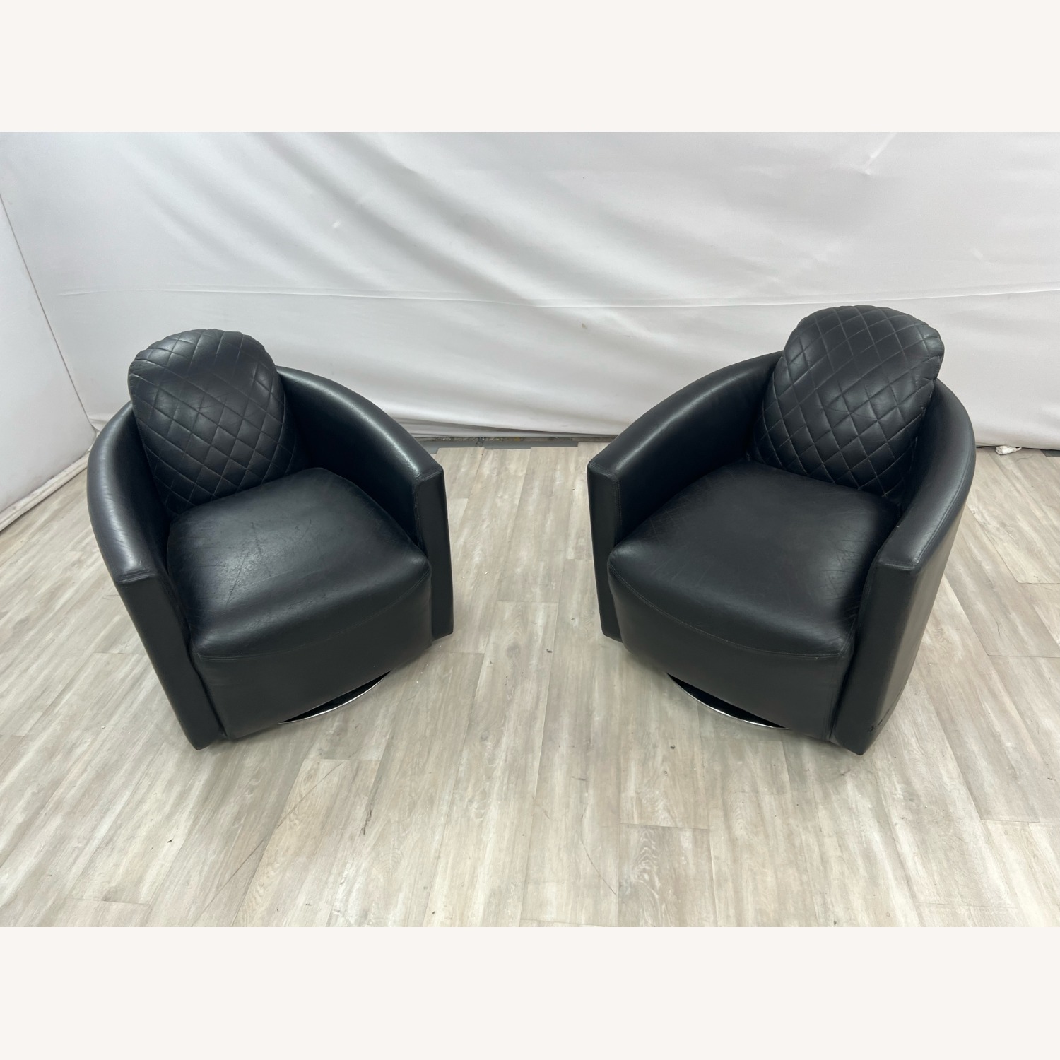 Modern Swivel Rocker Accent Chair - image-1