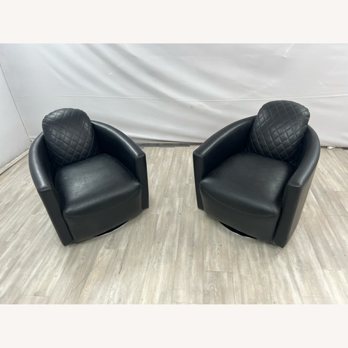 Used Modern Swivel Rocker Accent Chair for sale on AptDeco