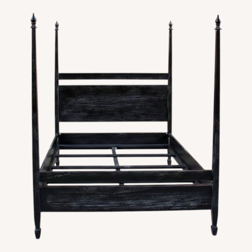 Used NOIR Furniture Venice Natural King Bed for sale on AptDeco