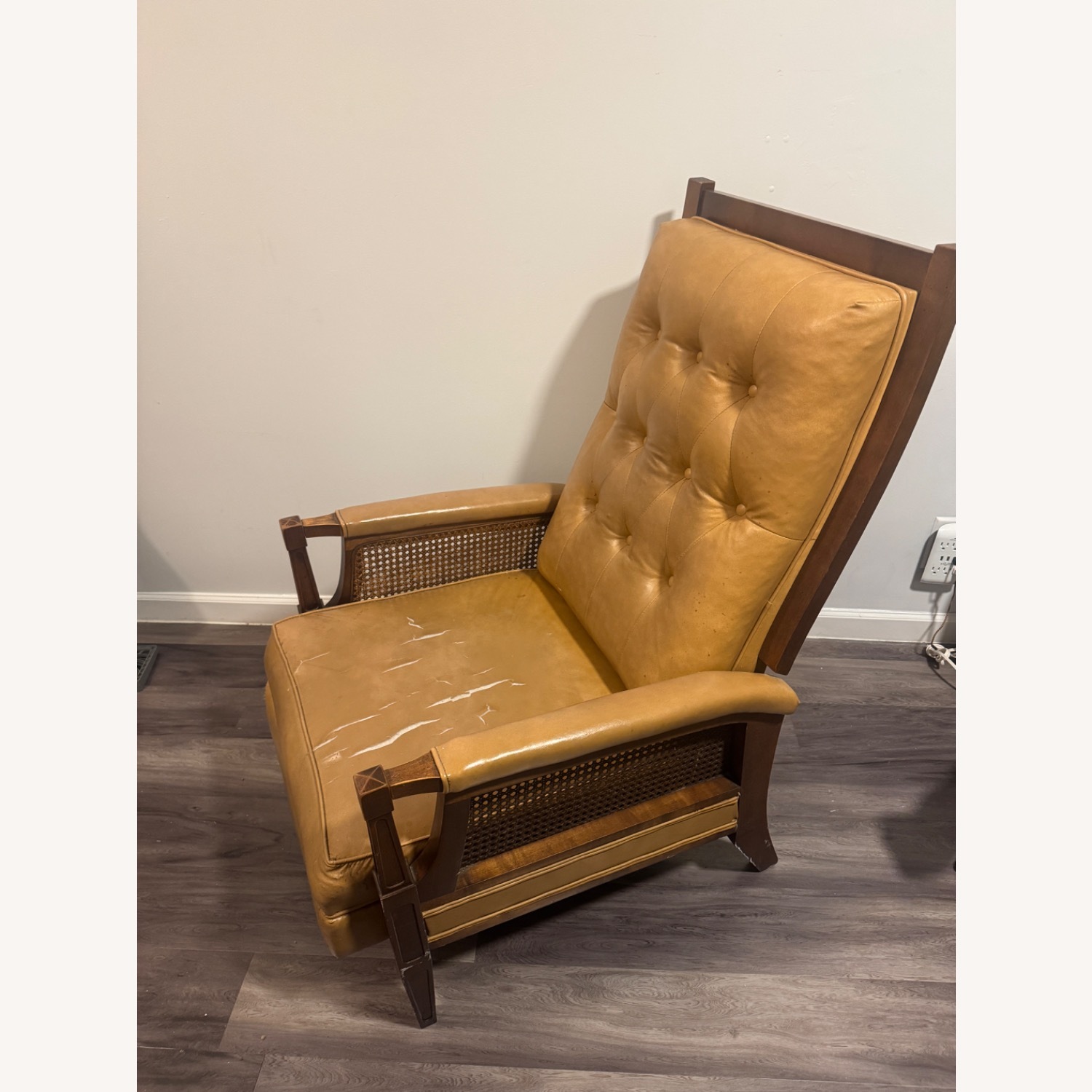 La-Z-Boy Natural Leather Recliner - image-3