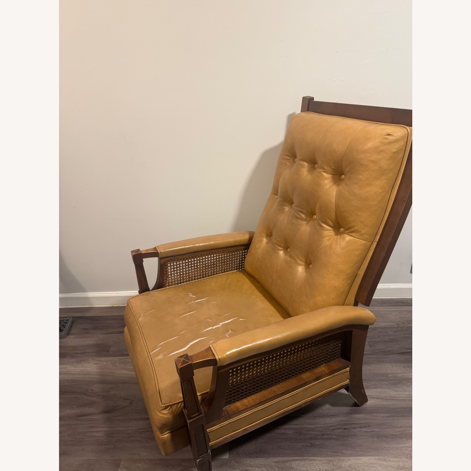 La-Z-Boy Natural Leather Recliner - image-1