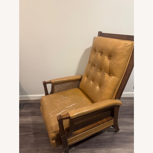 Used La-Z-Boy Natural Leather Recliner for sale on AptDeco