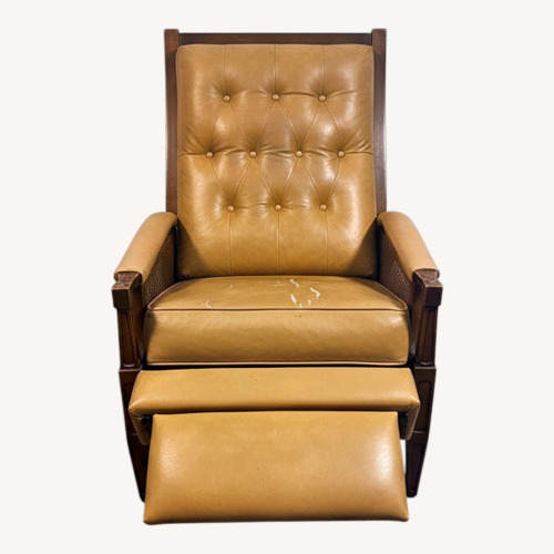 Used La-Z-Boy Natural Leather Recliner for sale on AptDeco