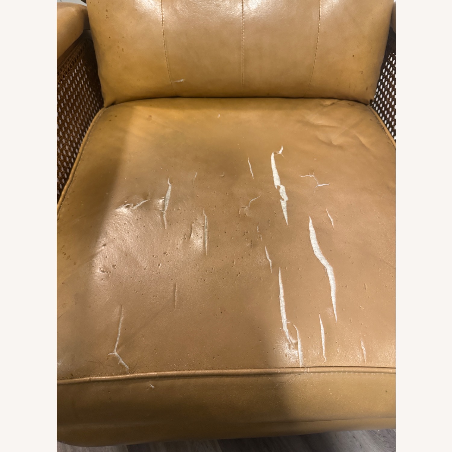 La-Z-Boy Natural Leather Recliner - image-4