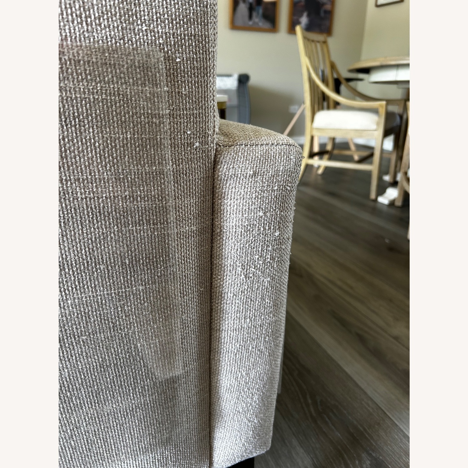 West Elm Andes Natural Fabric 2 Piece Sectional - image-5