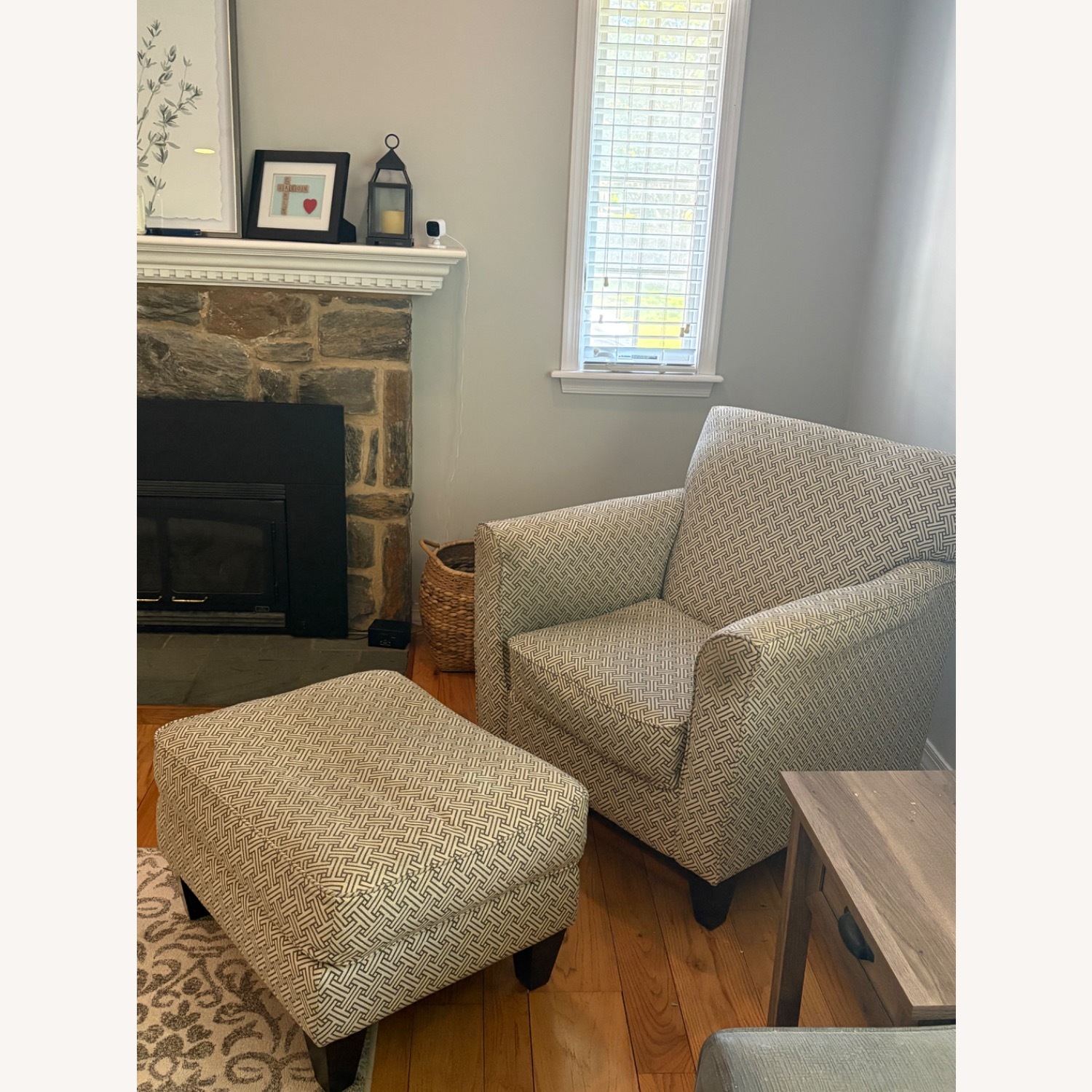 La-Z-Boy Stationary Chair & Ottoman - image-2