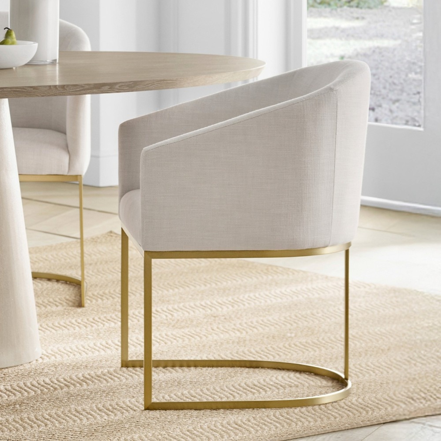 Williams Sonoma Beech Natural Accent Chairs - image-4