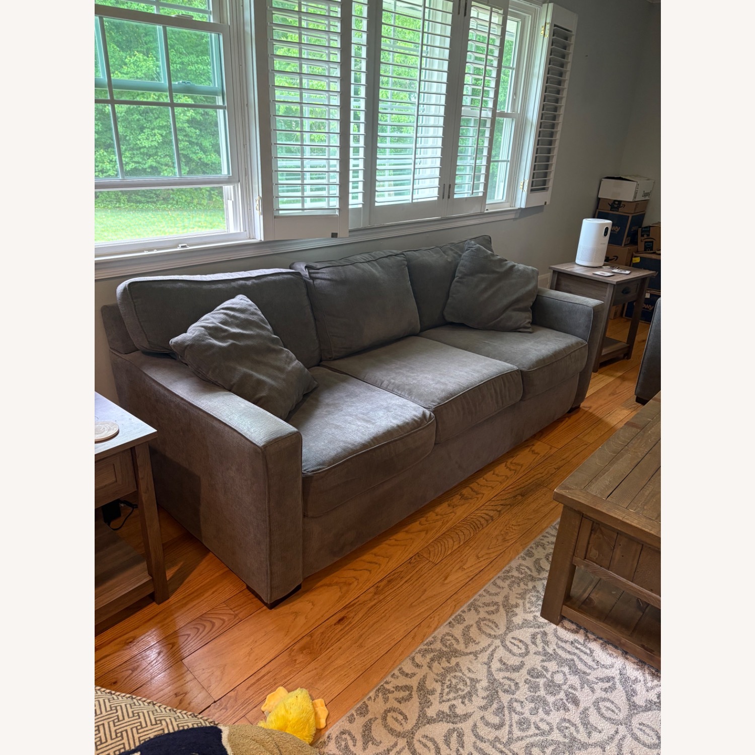 Macy's Radley 86" Fabric Sofa - image-2