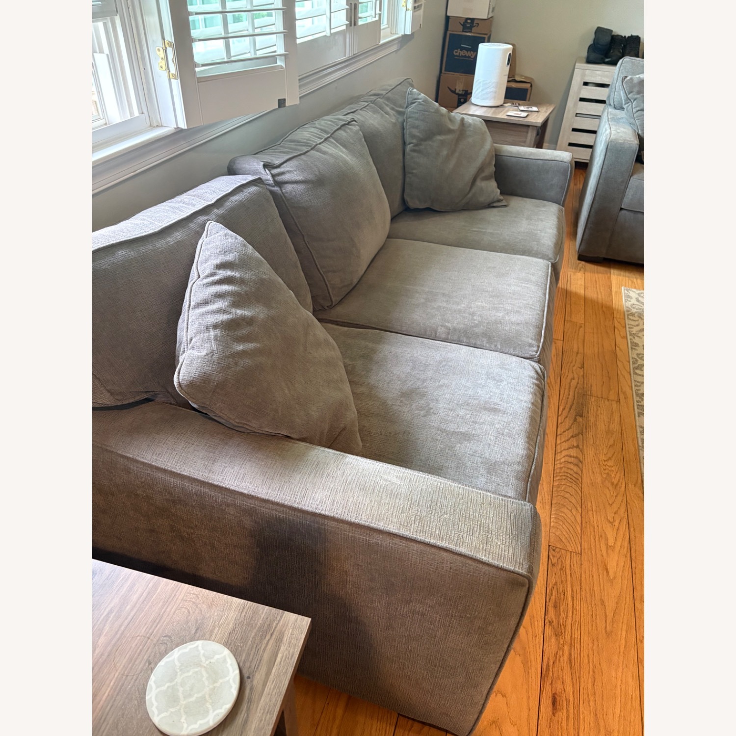 Macy's Radley 86" Fabric Sofa - image-3