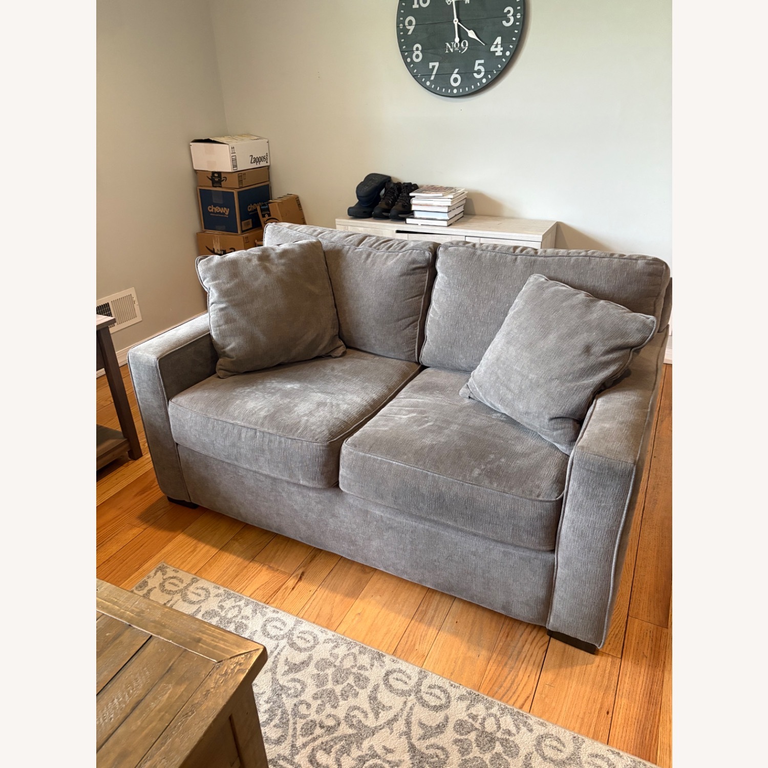 Macy's Radley 62" Fabric Loveseat - image-1