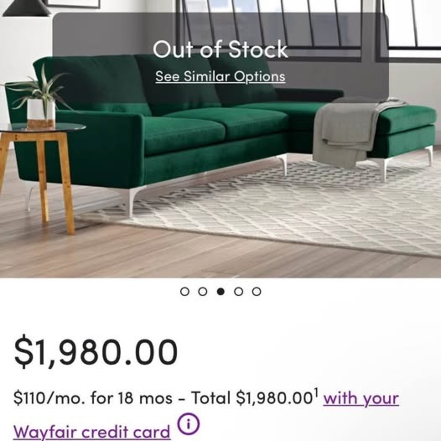 Allmodern Sectional Sofa - image-4