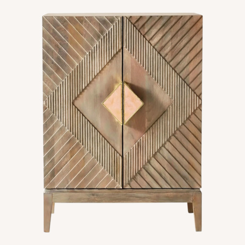 Used Handcarved Samuel Cabinet for sale on AptDeco