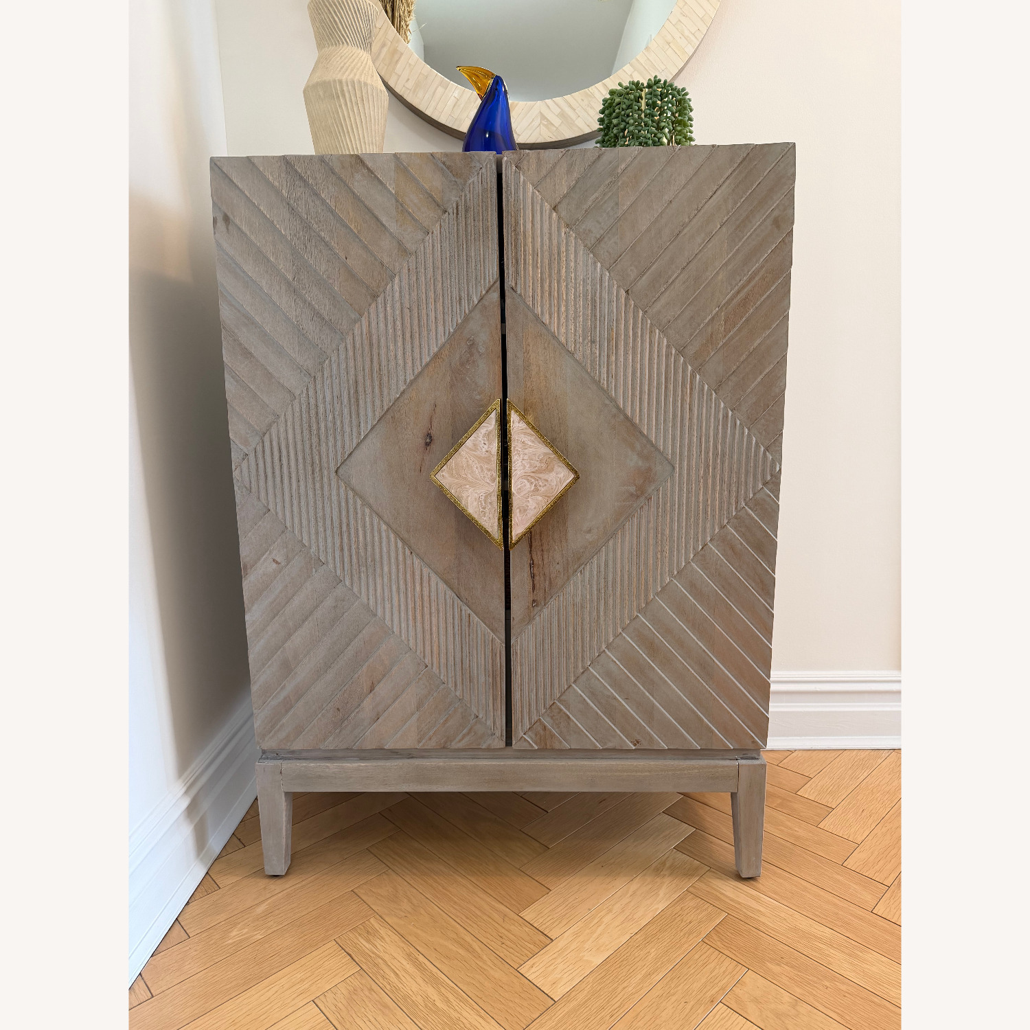 Handcarved Samuel Cabinet - image-3