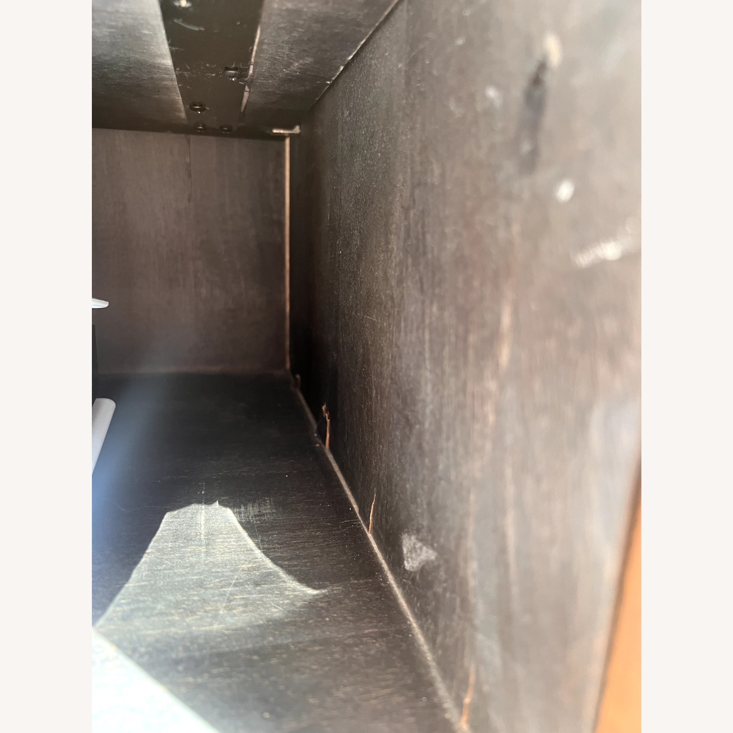 CB2 Dark Brown Wood Media Storage - image-4