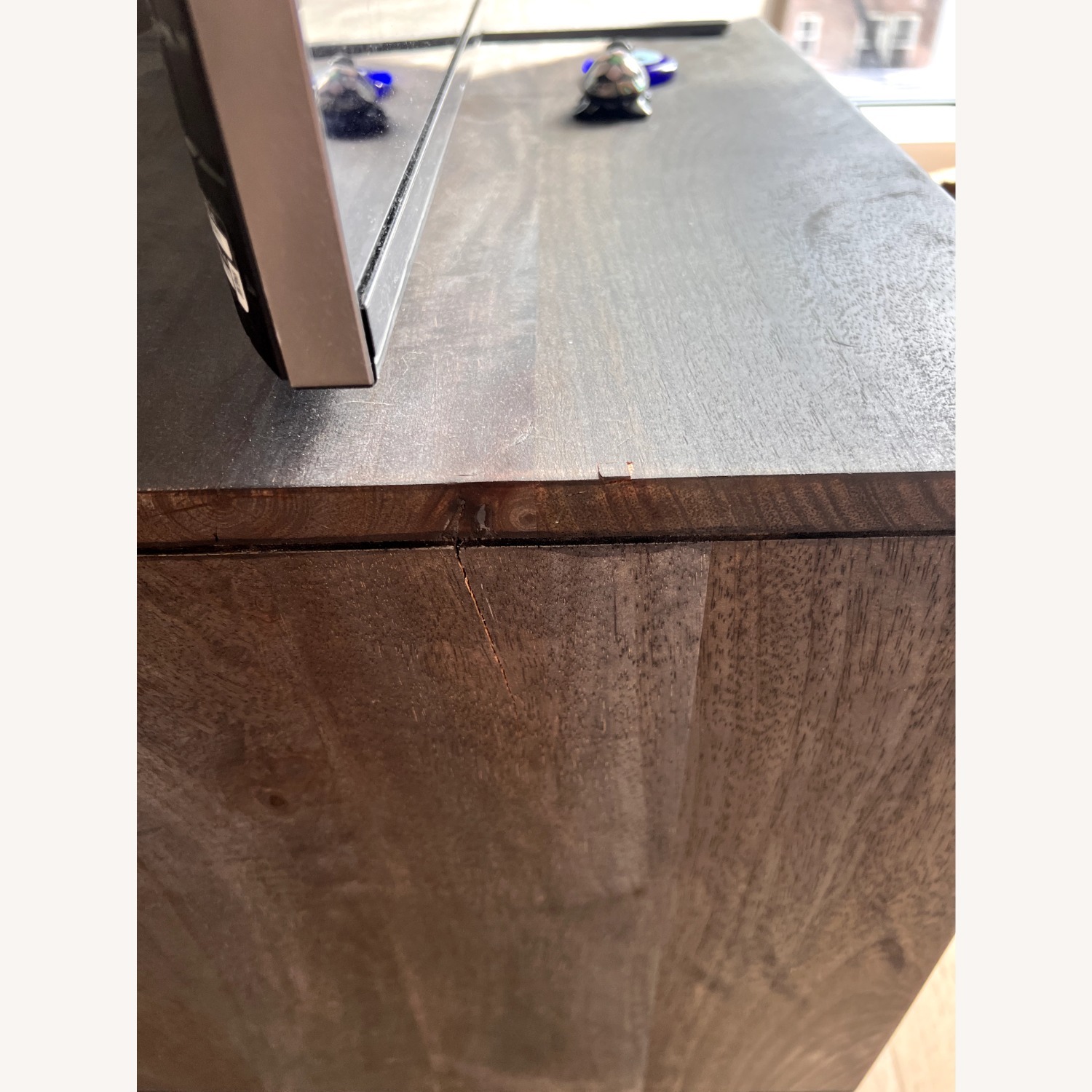 CB2 Dark Brown Wood Media Storage - image-8